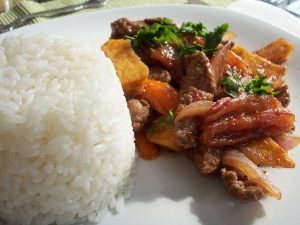 Gastronomía Peruana Lomo Saltado