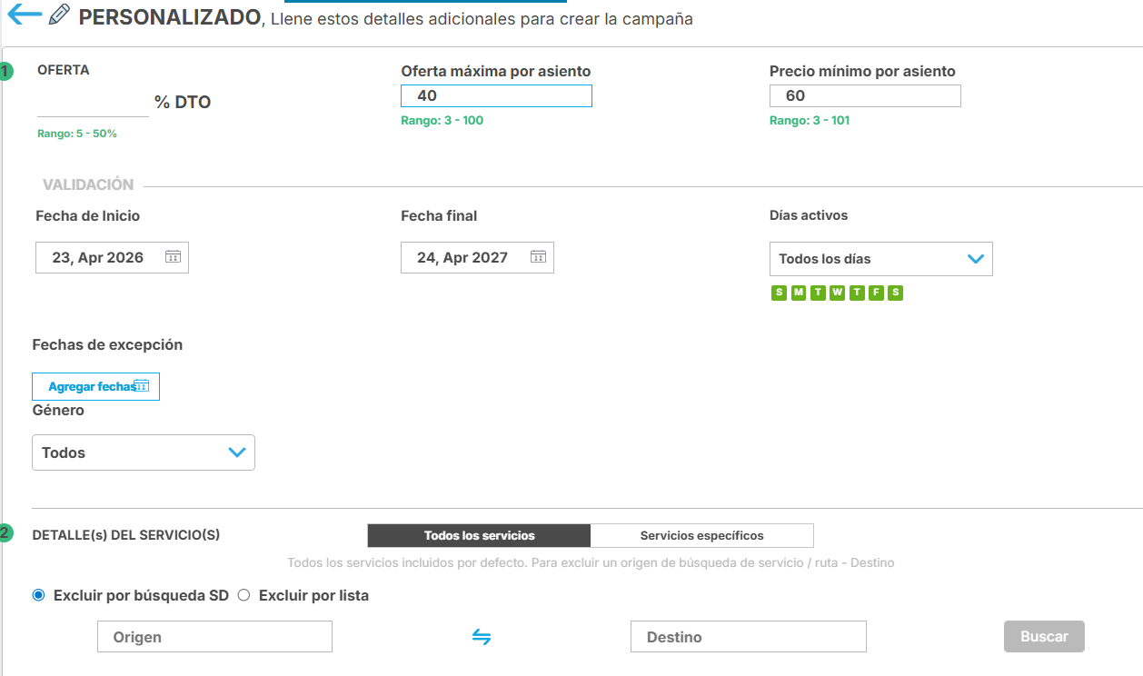 redDeal personalizado