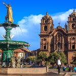 Plaza de Armas de Cusco Fiesta de la virgen del Carmen