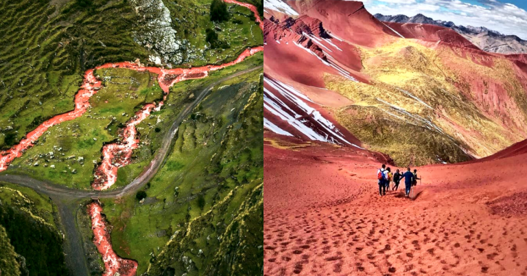 Ruta roja en Cusco: descubre el valle y río que llevan este color