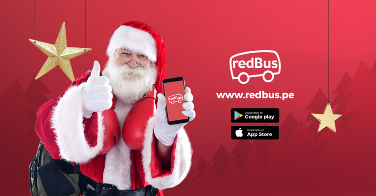 No te pelees para viajar en bus: redBus lanza una atractiva campaña para viajar por Navidad