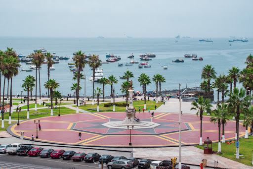 Plaza Miguel Grau Callao Harbour Peru Viajar Por Perú