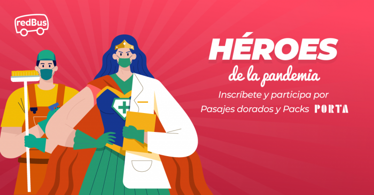Héroes de la pandemia: conoce la campaña de redBus que busca reconocer a los trabajadores de primera línea